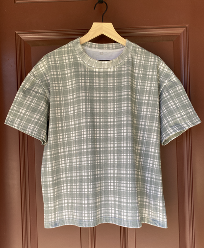 "Jade" Plaid Tee